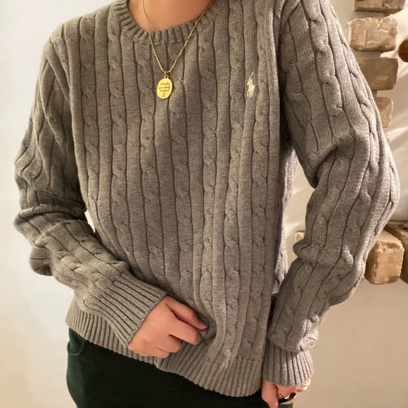 *New with Tag* Polo by Ralph Lauren grey sweater❤️‍🔥 - Picture 4 of 4